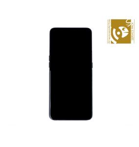 Pantalla para Samsung Galaxy A80 con marco negro SERVICE PACK