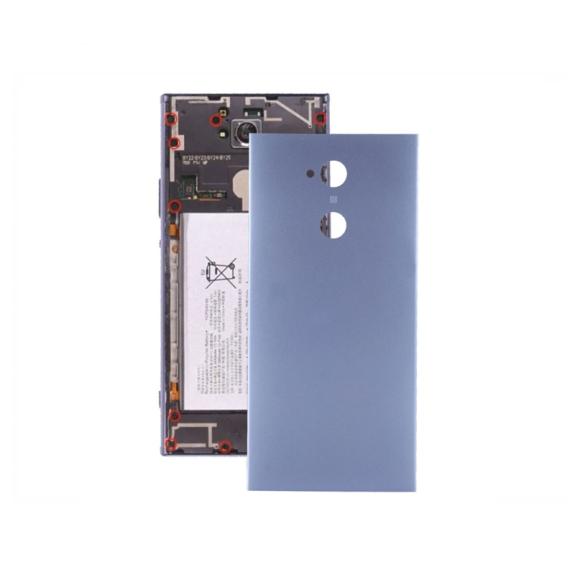 TAPA CUBRE BATERIA PARA SONY XPERIA XA2 ULTRA GRIS AZULADO