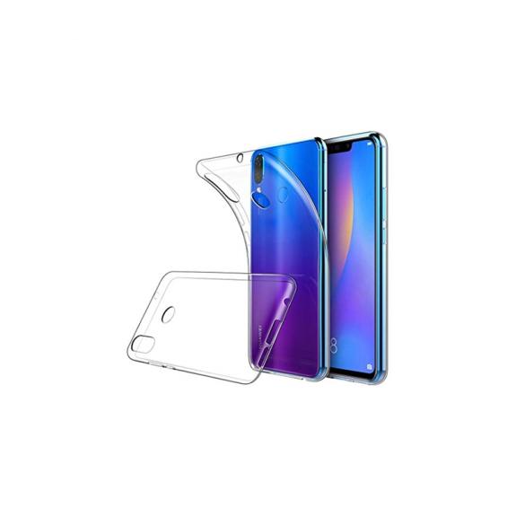 FUNDA GEL TPU PARA HUAWEI P SMART + 2019 / ENJOY 9S TRANSPARENTE