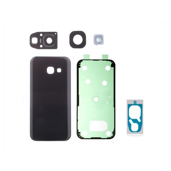 Set de tapa para Samsung Galaxy A7 2017 negro