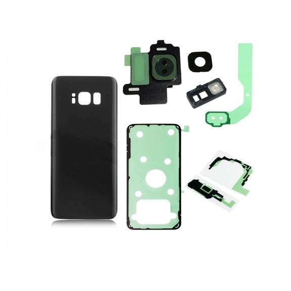 Set de tapa para Samsung Galaxy S8 negro