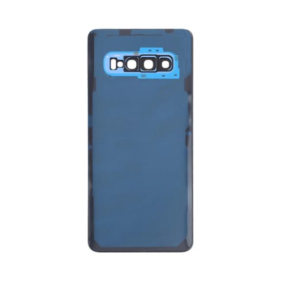 Tapa para Samsung Galaxy S10 azul con lente