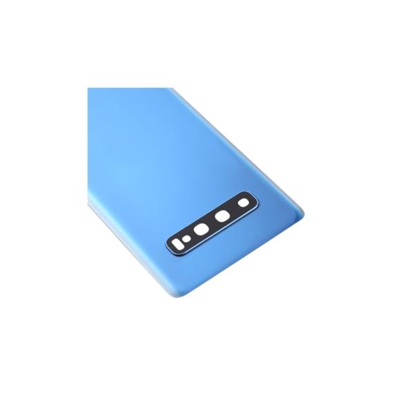 Tapa para Samsung Galaxy S10 azul con lente