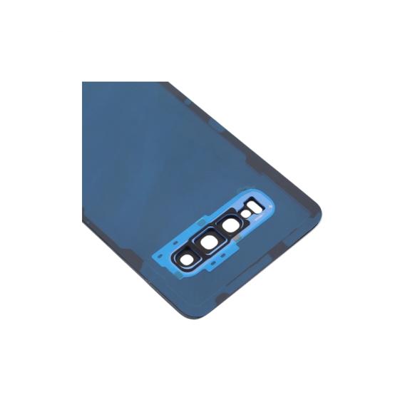 Tapa para Samsung Galaxy S10 azul con lente