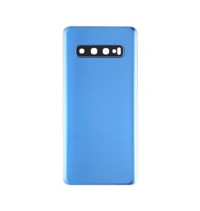 Tapa para Samsung Galaxy S10 azul con lente