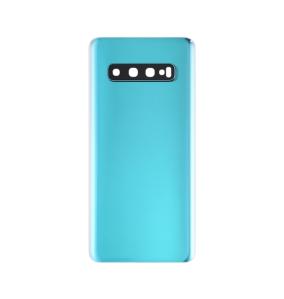 Tapa para Samsung Galaxy S10 verde con lente