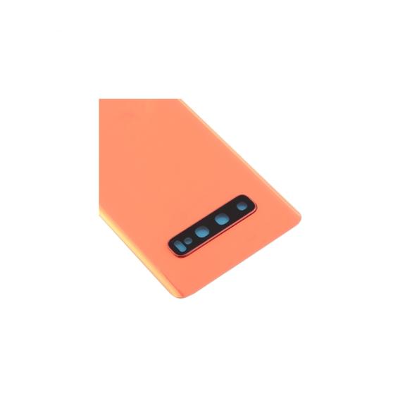 Tapa para Samsung Galaxy S10 coral con lente