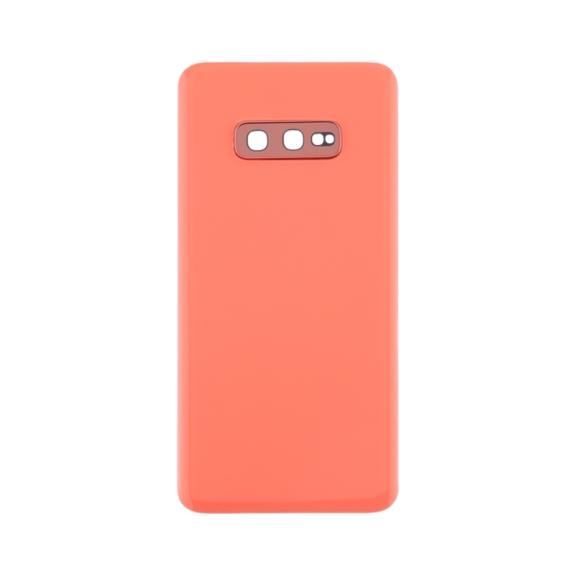 Tapa para Samsung Galaxy S10E coral con embellecedor