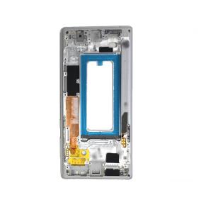 Front screen frame for Samsung Galaxy Note 9 gray