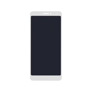 Tactile LCD screen full for Alcatel 3V white without frame