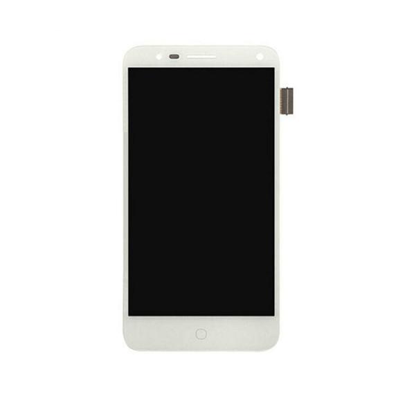 PANTALLA TACTIL LCD COMPLETA PARA ALCATEL POP 4 BLANCO SIN MARCO