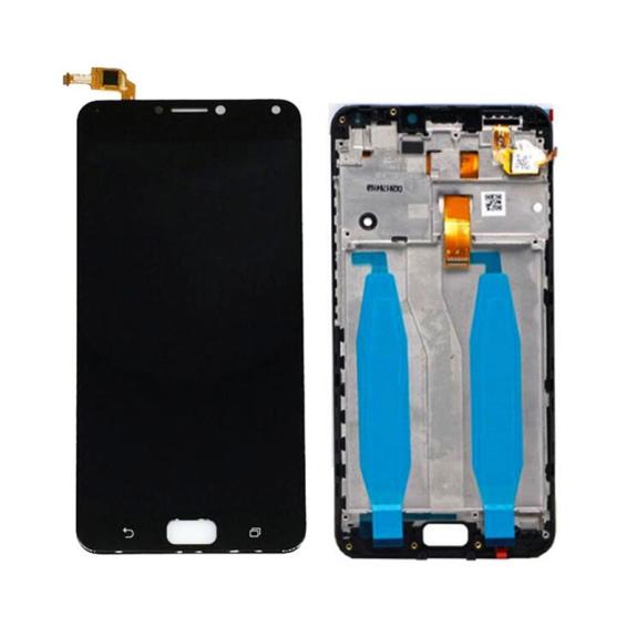 PANTALLA LCD PARA ASUS ZENFONE 4 MAX NEGRO CON MARCO (ZC554KL)