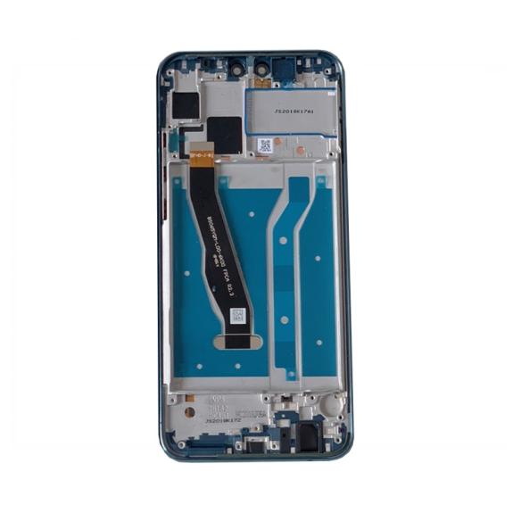 PANTALLA TACTIL LCD COMPLETA PARA HUAWEI Y9 2019 CON MARCO AZUL