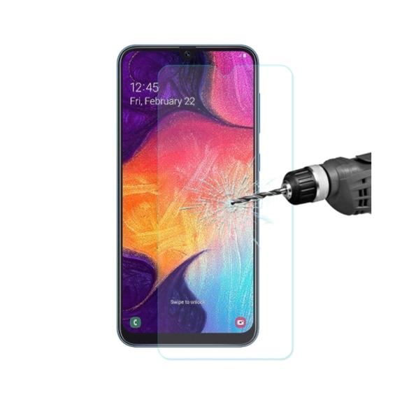 PROTECTOR CRISTAL TEMPLADO PARA SAMSUNG A20 TRANSPARENTE