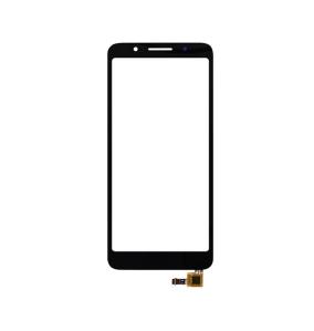 Crystal with tactile screen digitizer for alcatel 1x black