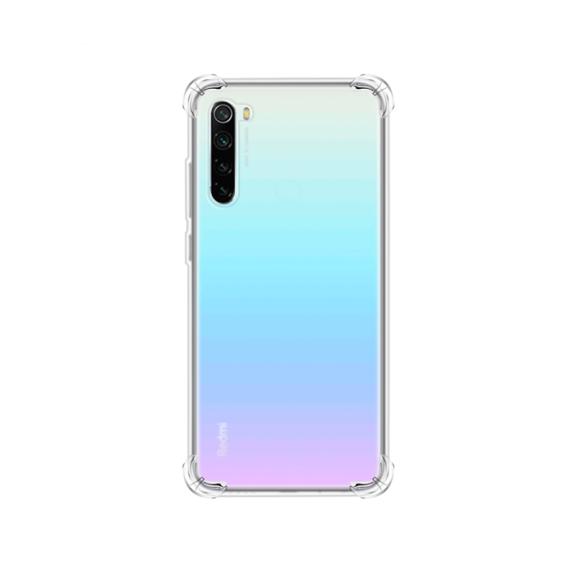 FUNDA CARCASA GEL TPU PARA XIAOMI REDMI NOTE 8 TRANSPARENTE