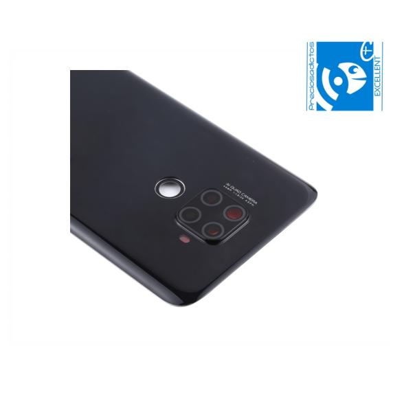 Tapa para Huawei Mate 30 Lite negro con lente EXCELLENT