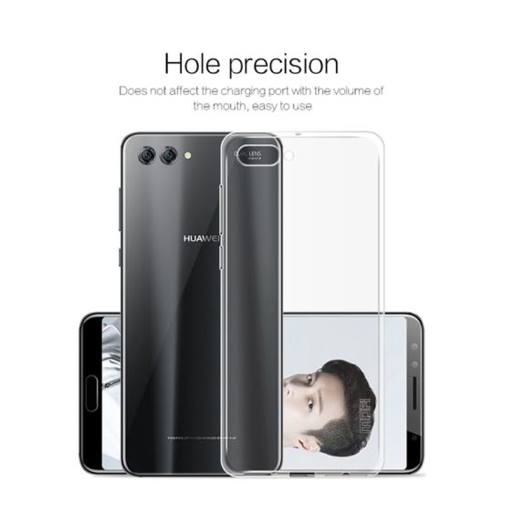 FUNDA CARCASA GEL TPU PARA HUAWEI NOVA 2S TRANSPARENTE