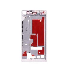 Front screen frame for Huawei Ascend P7 White