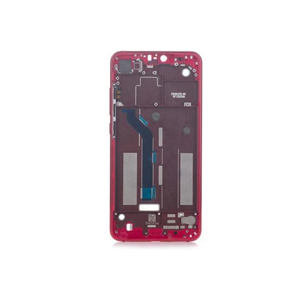 MARCO FRONTAL DE PANTALLA PARA XIAOMI MI 8 LITE ROJO