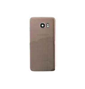 Tapa para Samsung Galaxy S7 rosa con lente