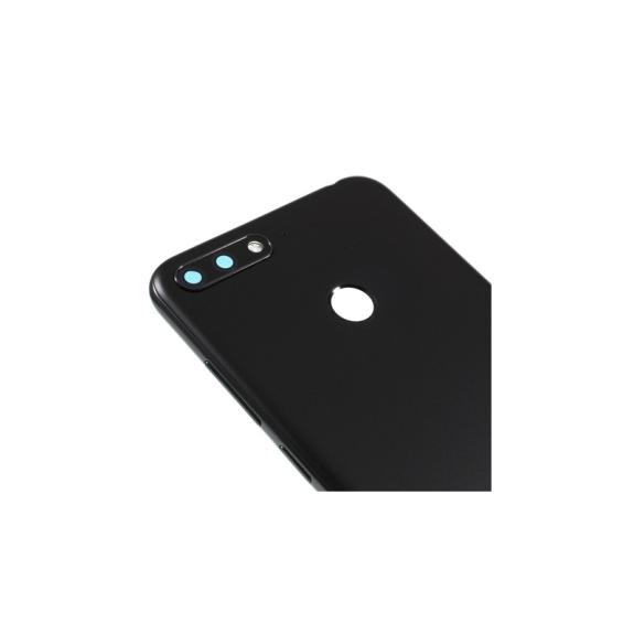 Tapa para Huawei Y6 Prime 2018 con embellecedor negro