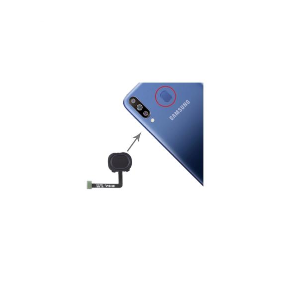 Sensor de huella para Samsung Galaxy M30 / A40S negro