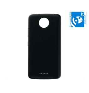 TAPA TRASERA CUBRE BATERIA PARA MOTOROLA C PLUS NEGRO