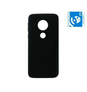 TAPA TRASERA CUBRE BATERIA PARA MOTOROLA E5 PLAY GO NEGRO