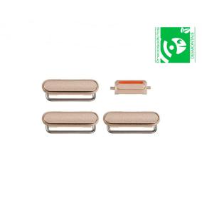 Set of side buttons for iphone 6s golden