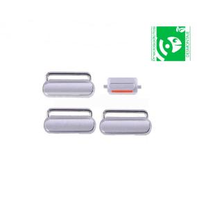 Set of side buttons for iPhone 6S Silver