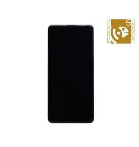 Pantalla para Samsung Galaxy A51 con marco negro SERVICE PACK
