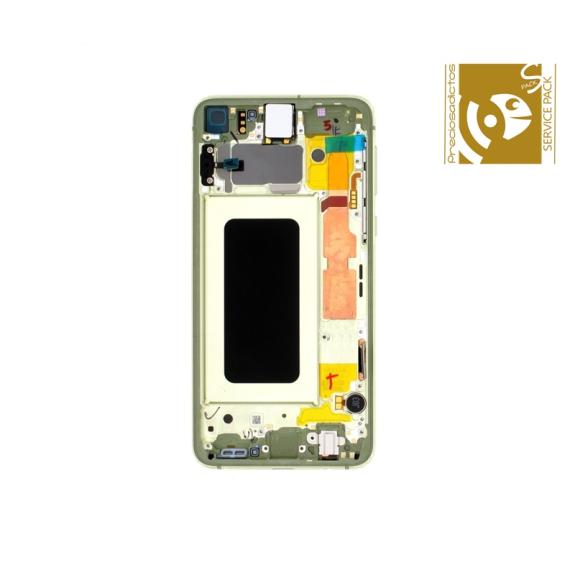 Pantalla SERVICE PACK para Samsung Galaxy S10E amarillo