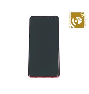 Pantalla SERVICE PACK para Samsung Galaxy S10 Plus rojo