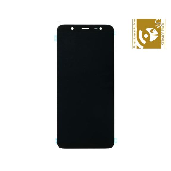 Pantalla para Samsung Galaxy J8 2018 negro SERVICE PACK