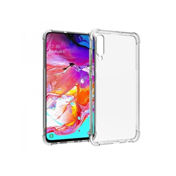 FUNDA CARCASA GEL TPU PARA SAMSUNG GALAXY A70/A70S TRANSPARENTE