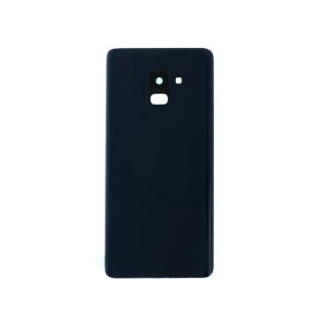 Tapa para Samsung Galaxy A8 Plus 2018 azul oscuro con lente
