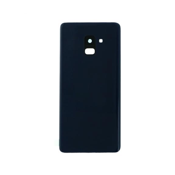Tapa para Samsung Galaxy A8 Plus 2018 azul oscuro con lente