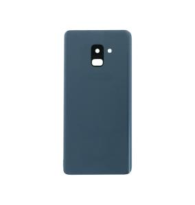 Tapa para Samsung Galaxy A8 Plus 2018 gris con lente