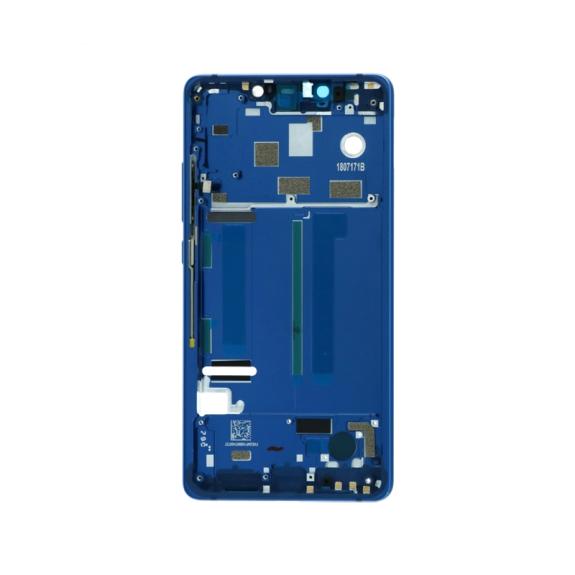 MARCO FRONTAL CON BOTONES LATERALES PARA XIAOMI MI 8 SE AZUL