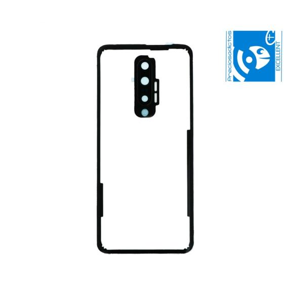 TAPA TRASERA BATERIA CON LENTE PARA ONEPLUS 7 PRO TRANSPARENTE