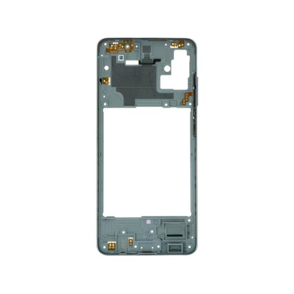 Marco para Samsung Galaxy A51 plateado