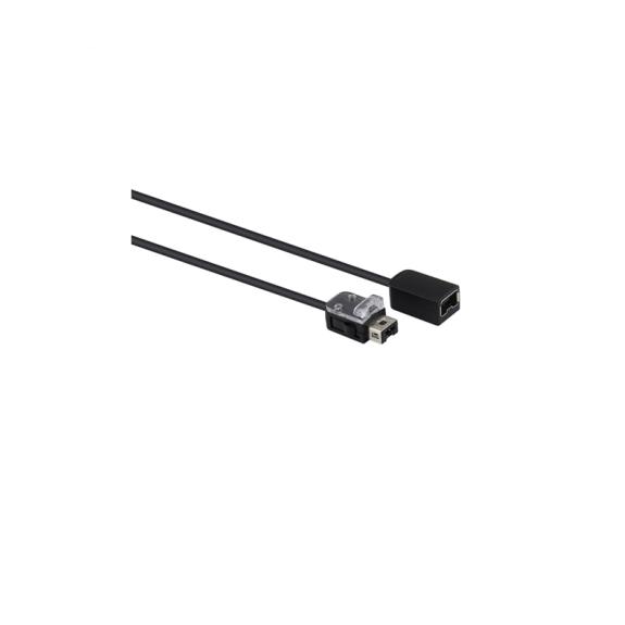 CABLE NEGRO EXTENSION CONTROLES DISPOSITIVOS PARA NINTENDO WII