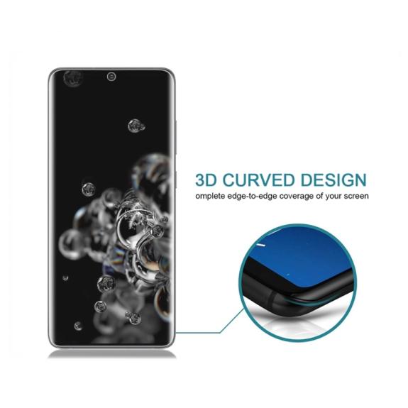 CRISTAL TEMPLADO 3D TRANSPARENTE PARA SAMSUNG GALAXY S20 ULTRA