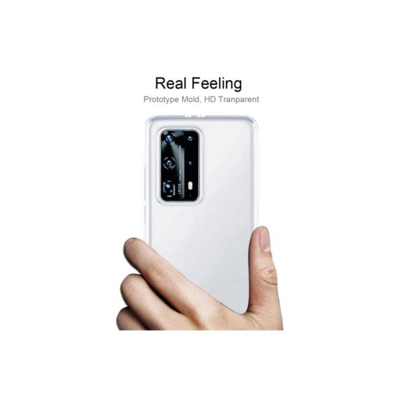 FUNDA CARCASA GEL TPU TRANSPARENTE PARA HUAWEI P40 PRO PLUS