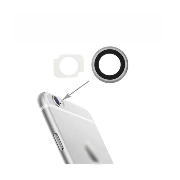 Lente de cámara para iPhone 6 Plus / 6s Plus plata