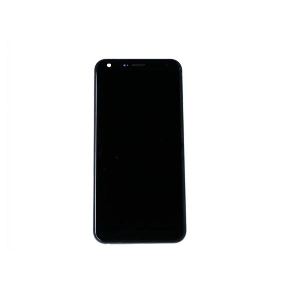 PANTALLA TACTIL LCD COMPLETA PARA LG Q7 NEGRO CON MARCO