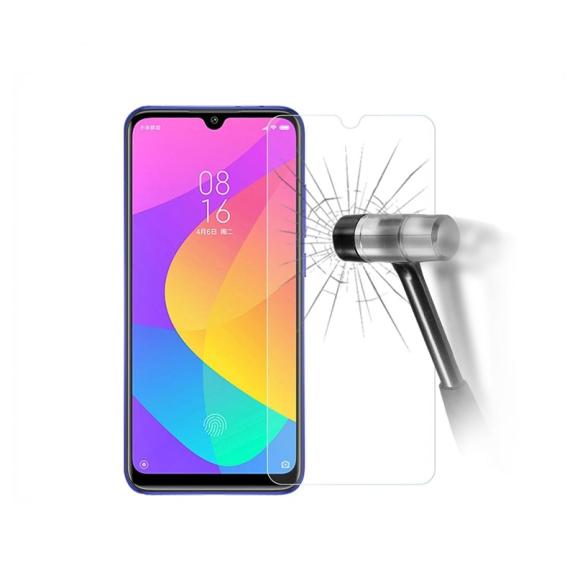 CRISTAL TEMPLADO PARA XIAOMI MI A3 / CC9E TRANSPARENTE