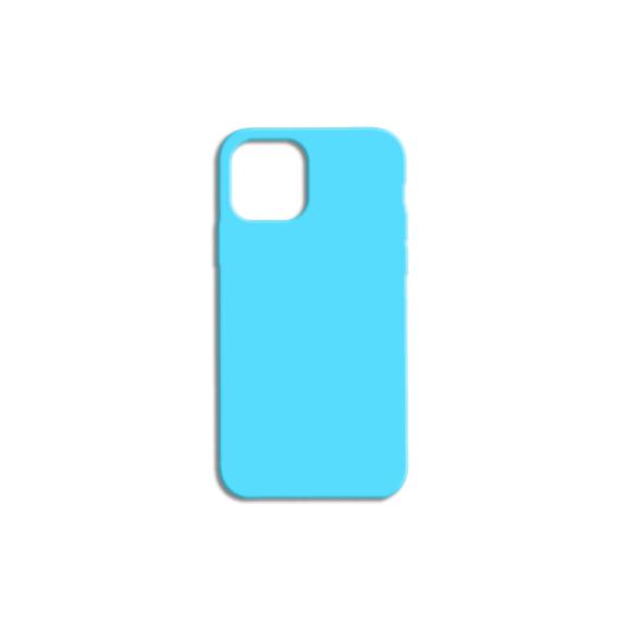 FUNDA CARCASA DE SILICONA SUAVE COLOR AZUL PARA IPHONE 11 PRO