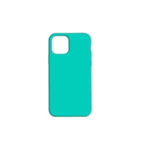 FUNDA DE SILICONA SUAVE COLOR AZUL TURQUESA PARA IPHONE 11 PRO